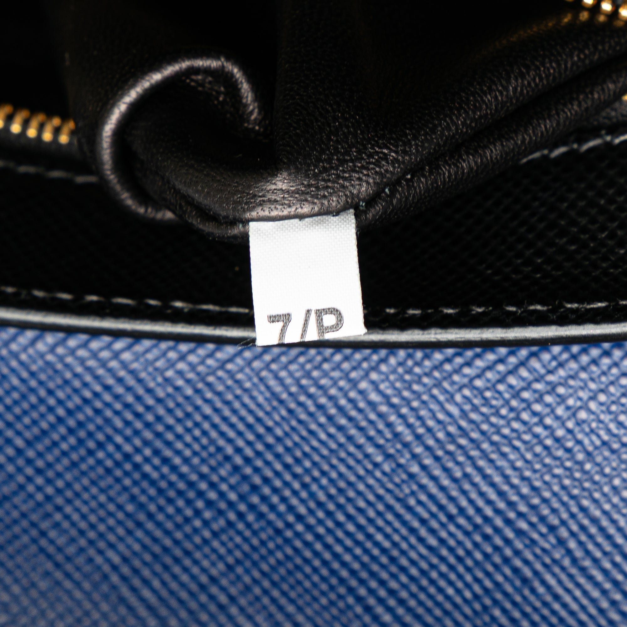 Bicolor Saffiano Cuir Flap Crossbody - Image 6