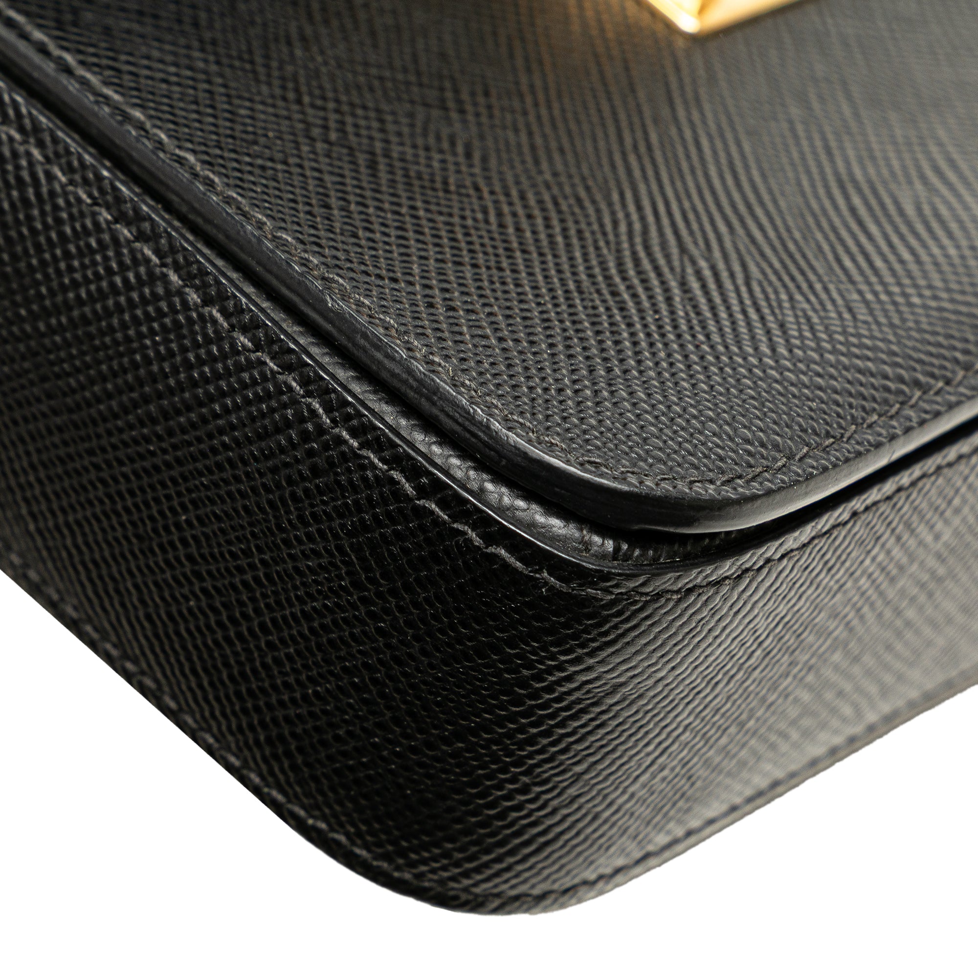 Bicolor Saffiano Cuir Flap Crossbody - Image 9