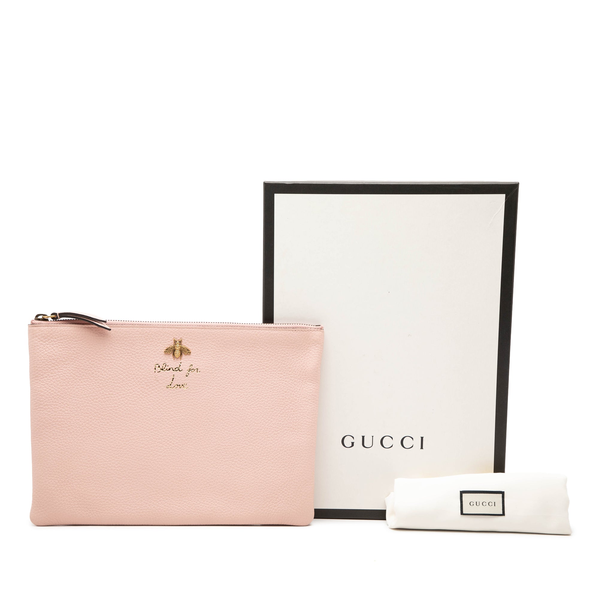 Calfskin Blind For Love Clutch - Image 8