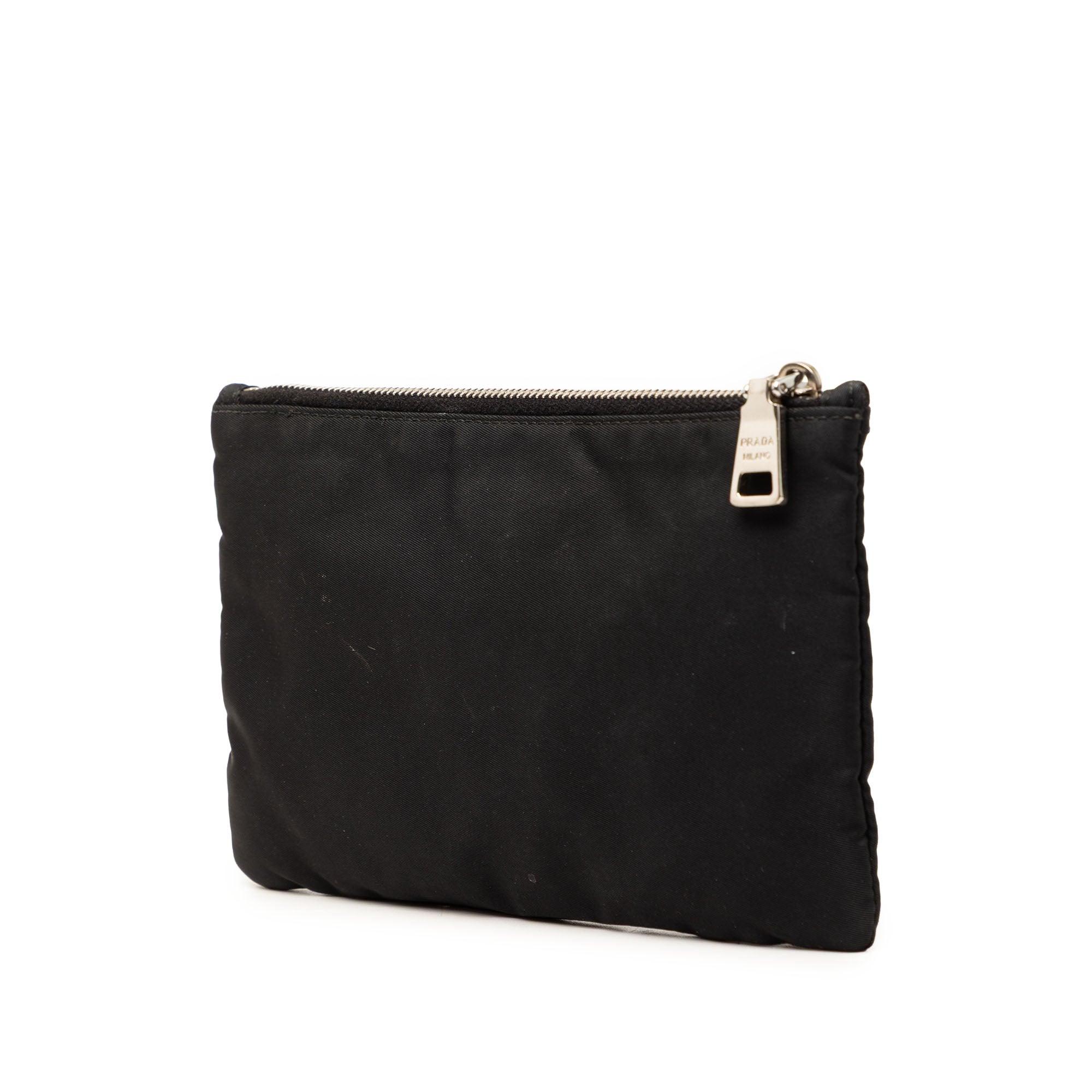 Saffiano Trimmed Tessuto Robot Pouch - Image 2