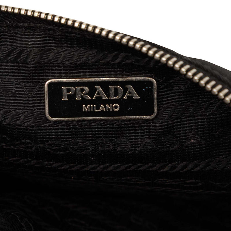 Saffiano Trimmed Tessuto Robot Pouch - Image 5
