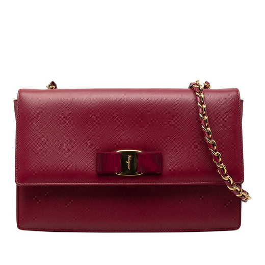 Medium Leather Vara Ginny Crossbody - Image 1
