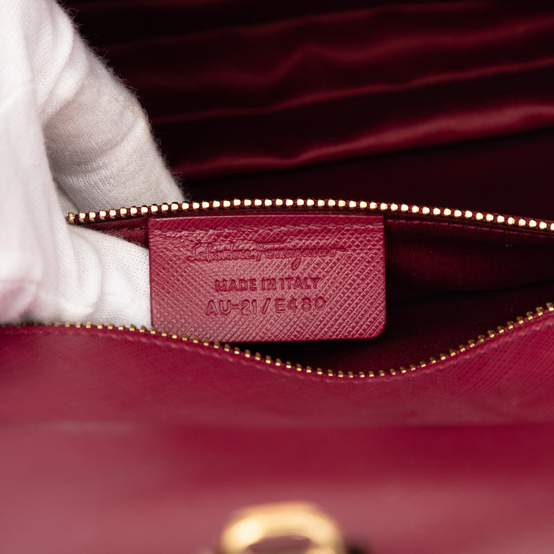 Medium Leather Vara Ginny Crossbody - Image 6