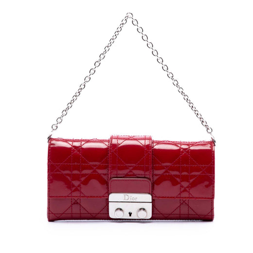 Patent Cannage Miss Dior Wallet on Chain - Image 1