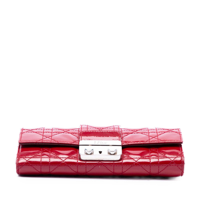 Patent Cannage Miss Dior Wallet on Chain - Image 3