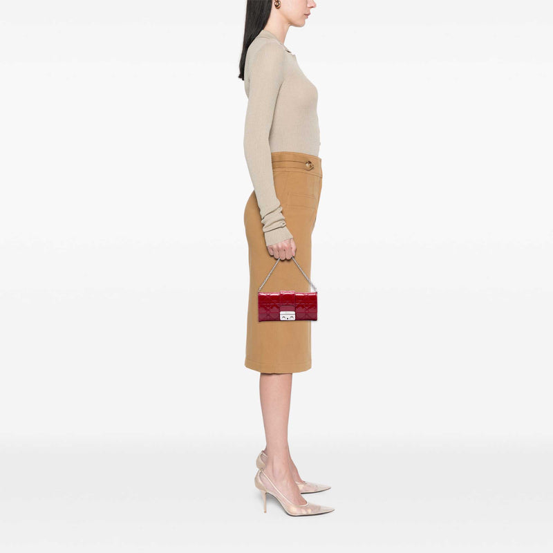 Patent Cannage Miss Dior Wallet on Chain - Image 7