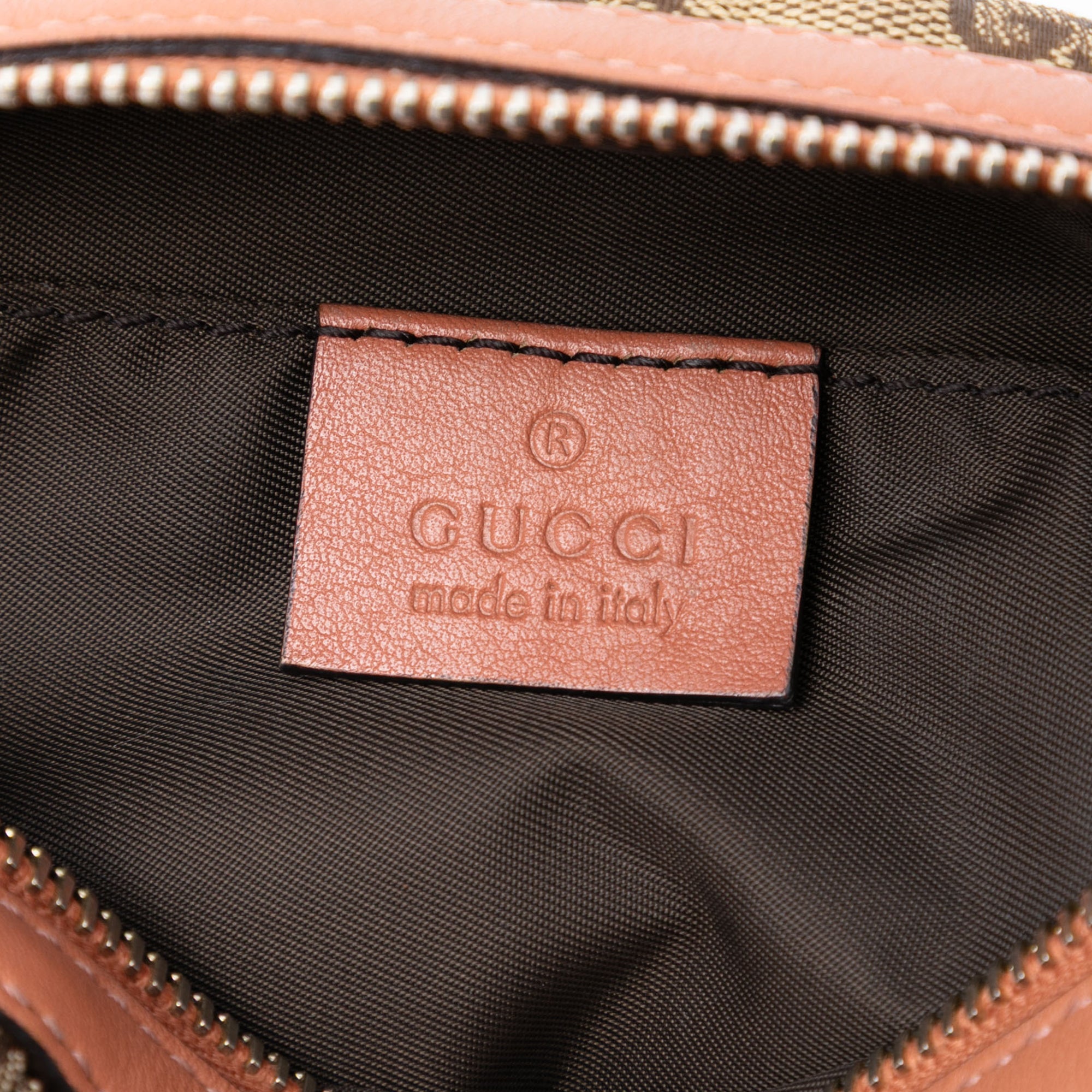 GG Canvas Bamboo Clutch - Image 5