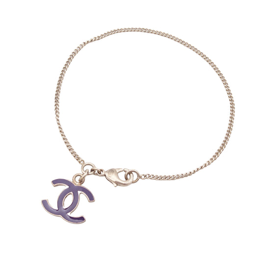 CC Brass Enamel Charm Bracelet - Image 1