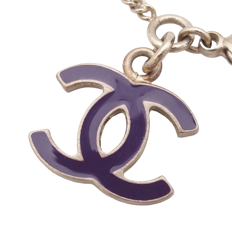 CC Brass Enamel Charm Bracelet - Image 2