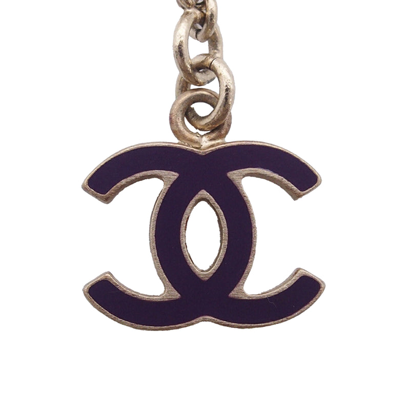 CC Brass Enamel Charm Bracelet - Image 6