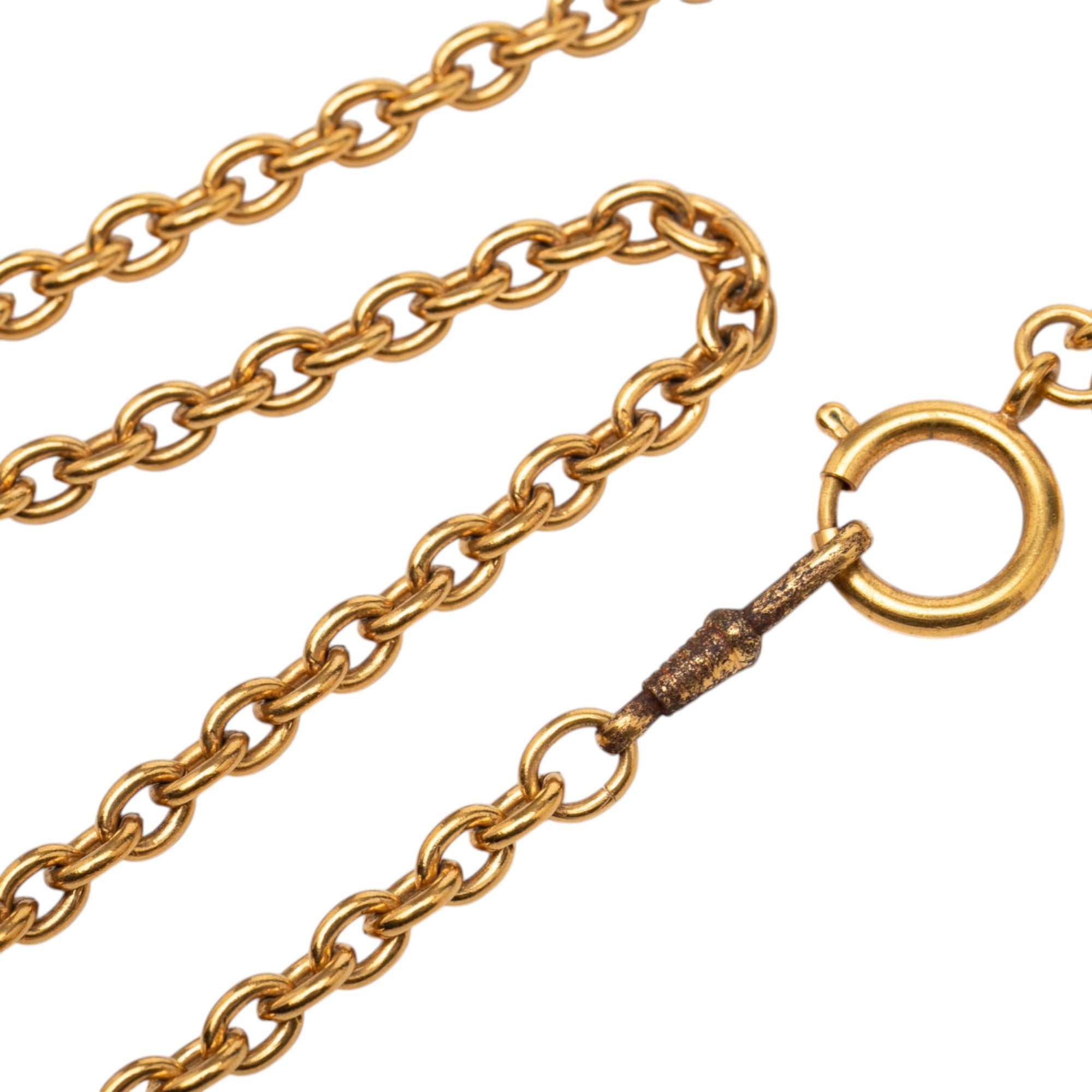 Gold Plated Leo Lion Sun Medallion Necklace - Image 5