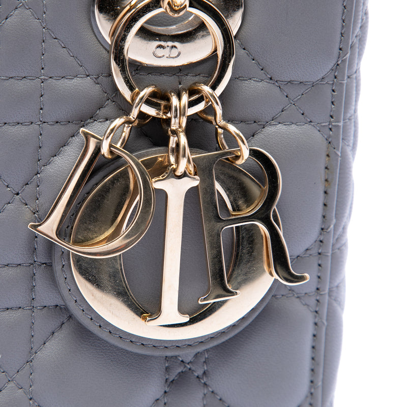 Small Lambskin Cannage My ABCDior Lady Dior - Image 5