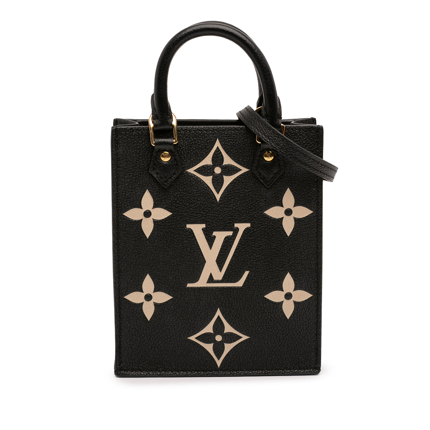 Bicolor Monogram Empreinte Petit Sac Plat - Image 1