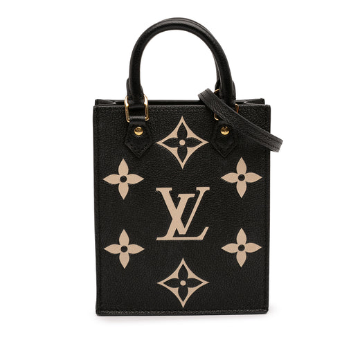 Bicolor Monogram Empreinte Petit Sac Plat - Image 1