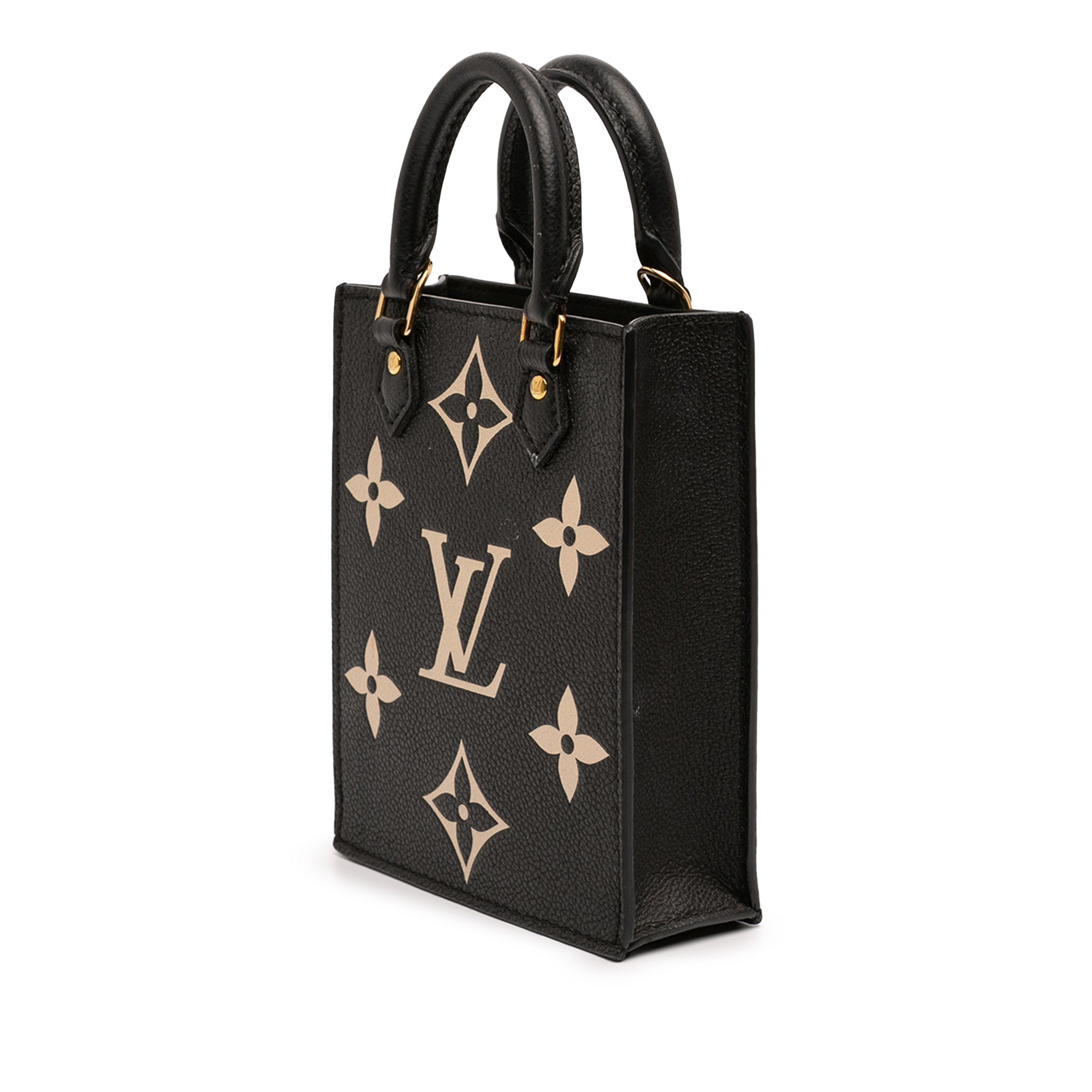Bicolor Monogram Empreinte Petit Sac Plat - Image 2