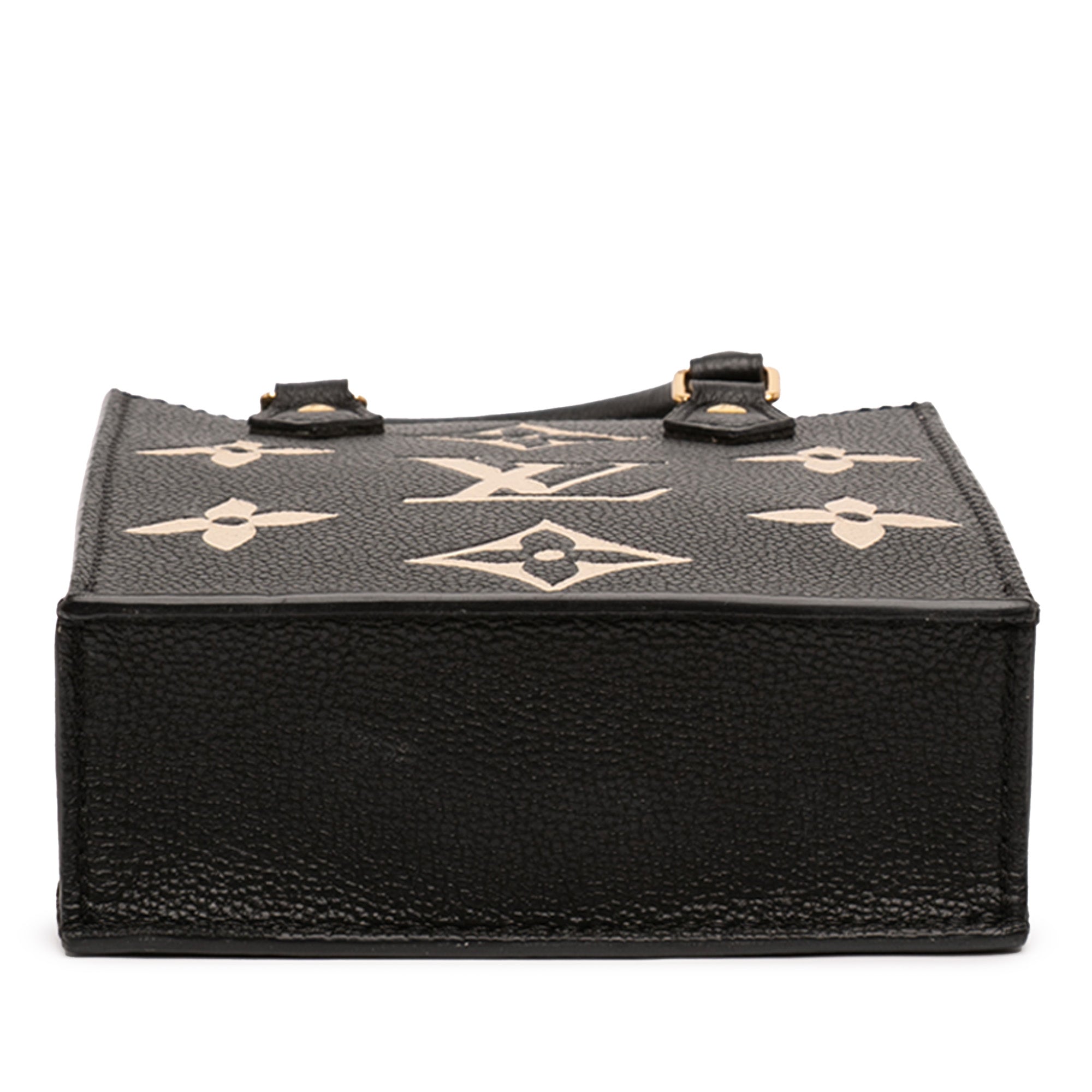 Bicolor Monogram Empreinte Petit Sac Plat - Image 3