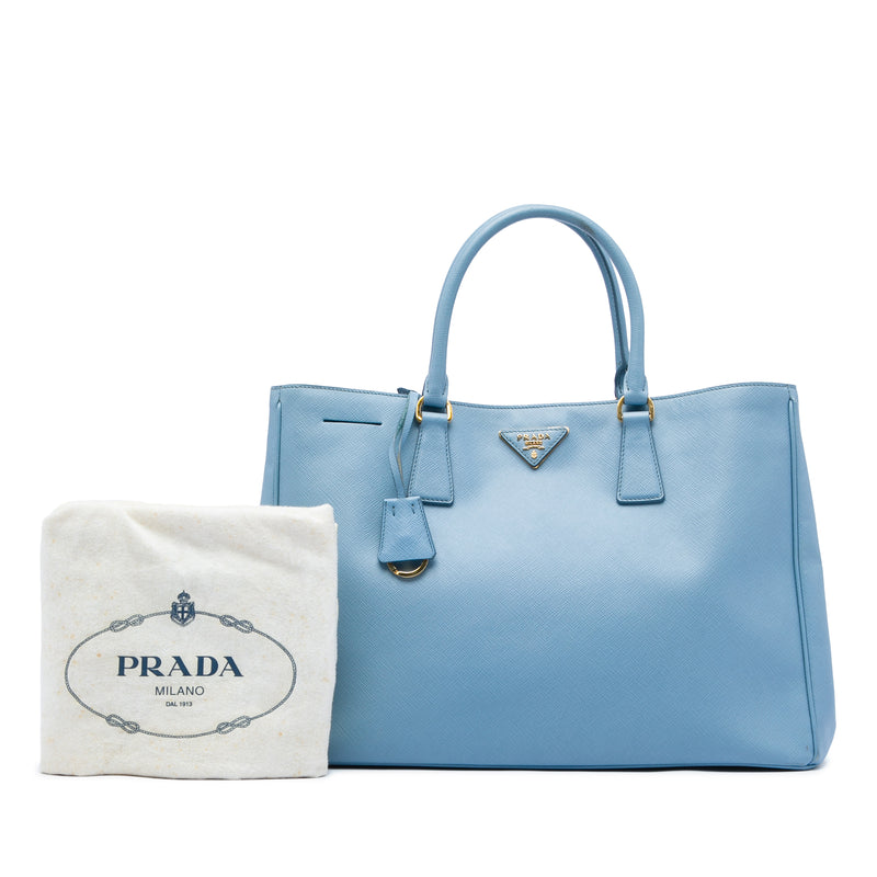 Large Saffiano Lux Galleria Tote - Image 7