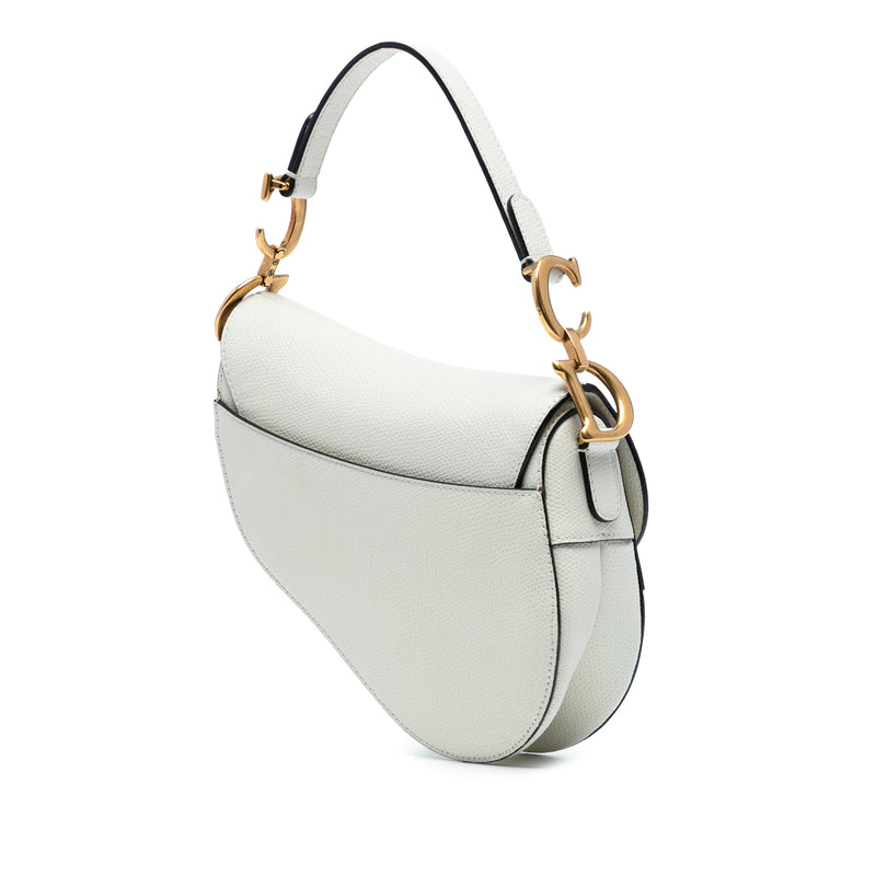 Mini Grained Calfskin Saddle Bag - Image 2