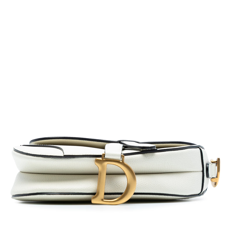Mini Grained Calfskin Saddle Bag - Image 3