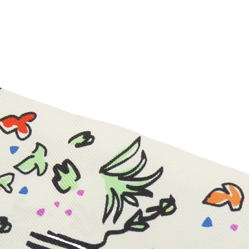 Rayures d Ete Silk Twilly Scarf - Image 6
