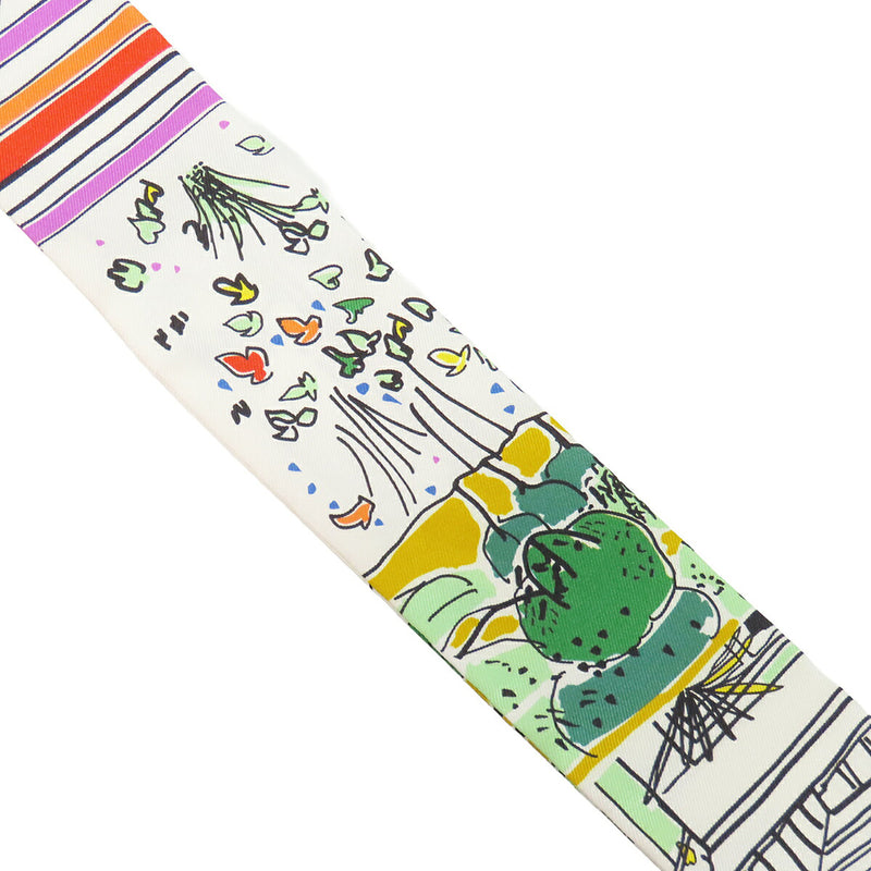 Rayures d Ete Silk Twilly Scarf - Image 8