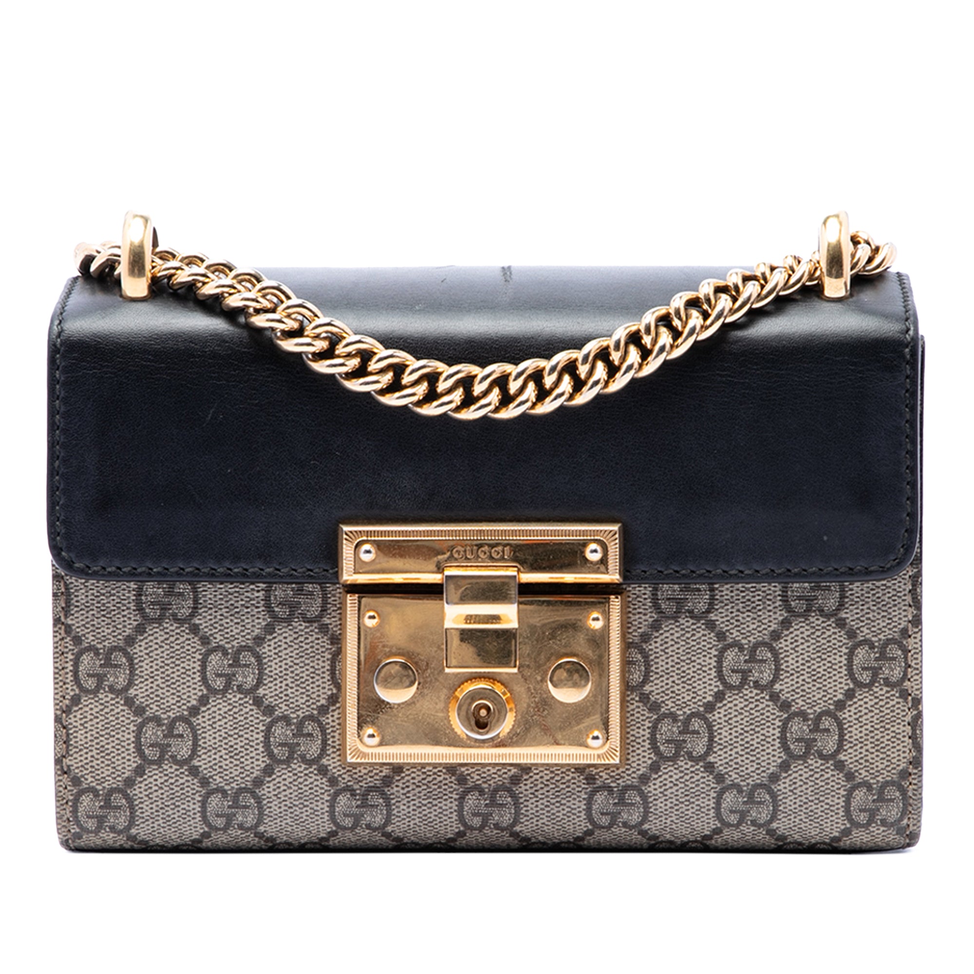 Small GG Supreme Padlock Crossbody - Image 1