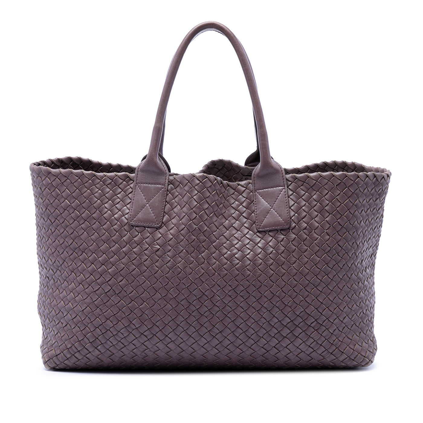 Limited Edition Medium Lambskin Intreccio Cabat Tote - Image 1