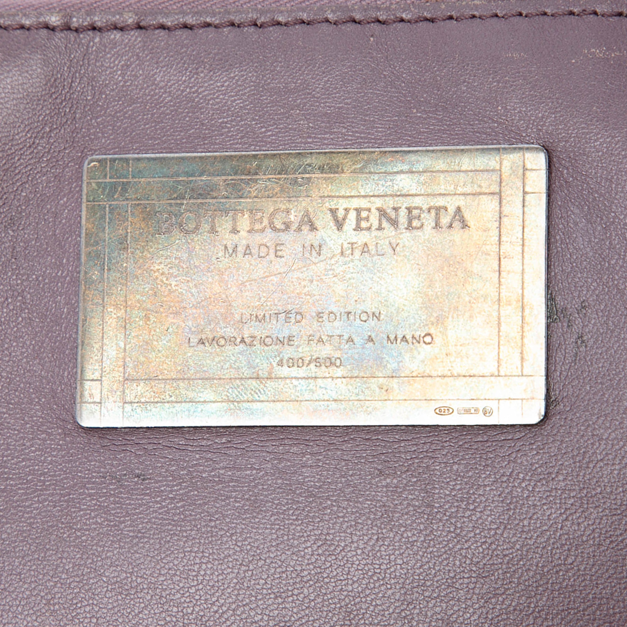 Limited Edition Medium Lambskin Intreccio Cabat Tote - Image 5