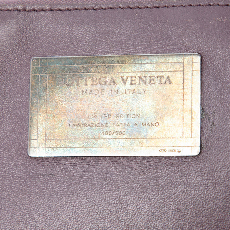 Limited Edition Medium Lambskin Intreccio Cabat Tote - Image 5