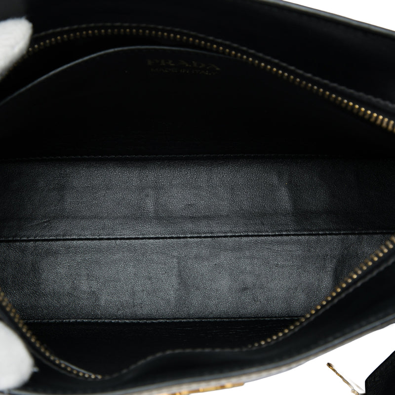 City Calf and Saffiano Lip Print Esplanade Crossbody - Image 4