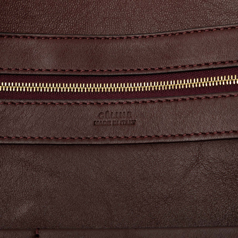 Large Bicolor Suede and Calfskin Phantom Cabas Tote - Image 5