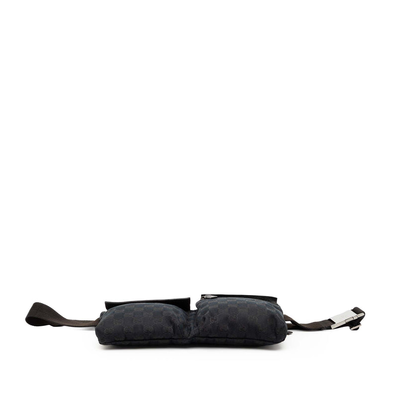 GG Canvas Double Pocket Belt Bag - Image 3