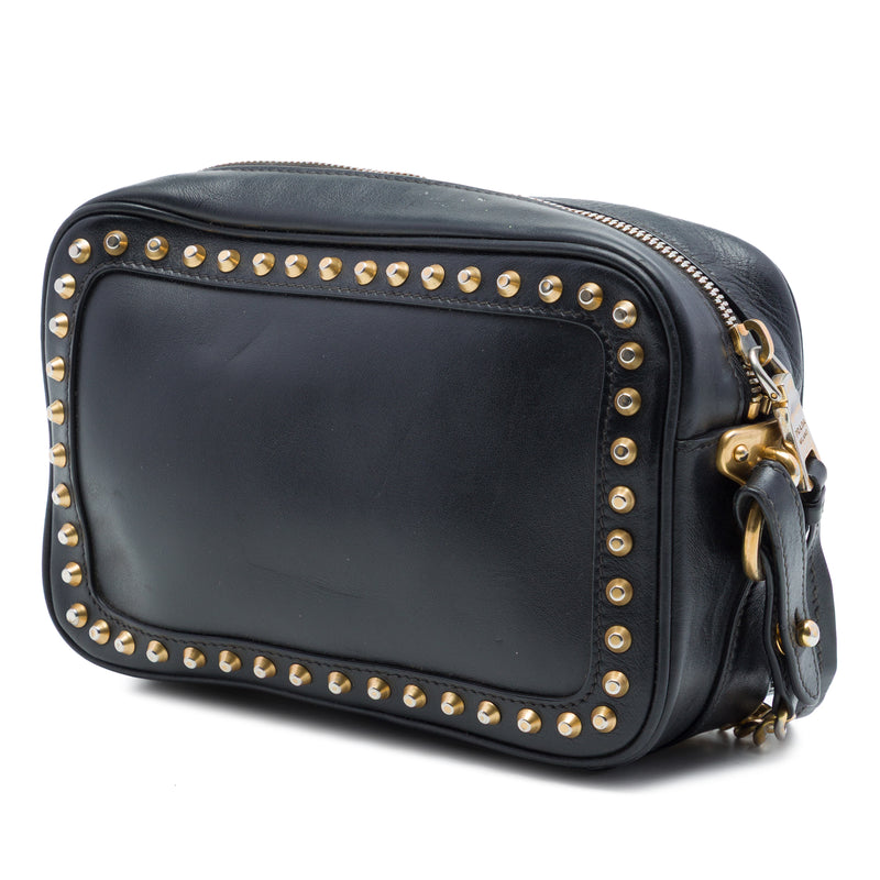 City Calf Studded Camera Bag - Image 2