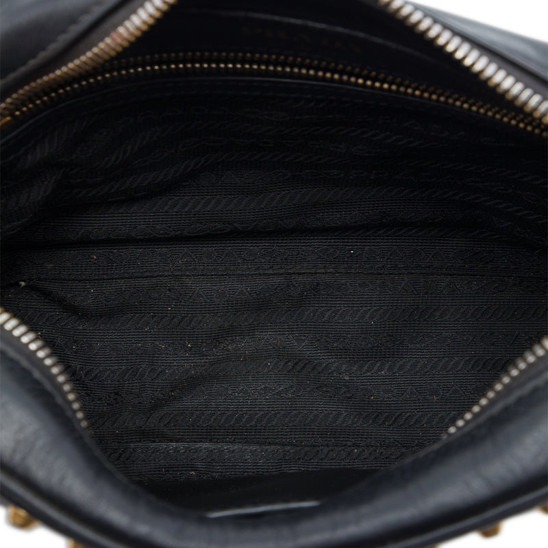 City Calf Studded Camera Bag - Image 4