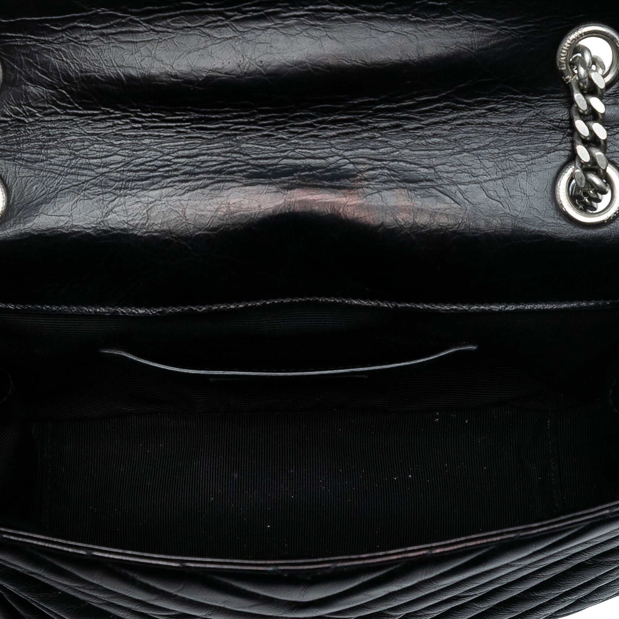 Medium Crinkled Calfskin Punk Chain Bag - Image 4