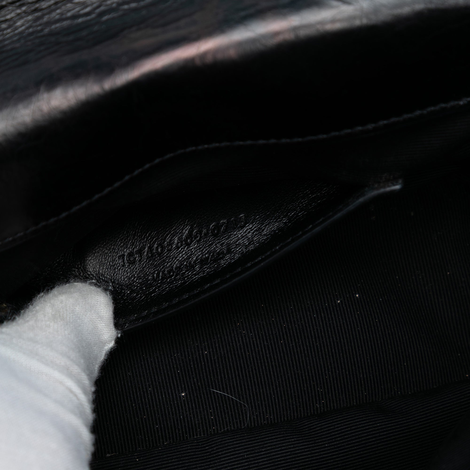 Medium Crinkled Calfskin Punk Chain Bag - Image 6
