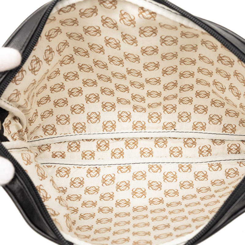 Leather Anagram Clutch - Image 4