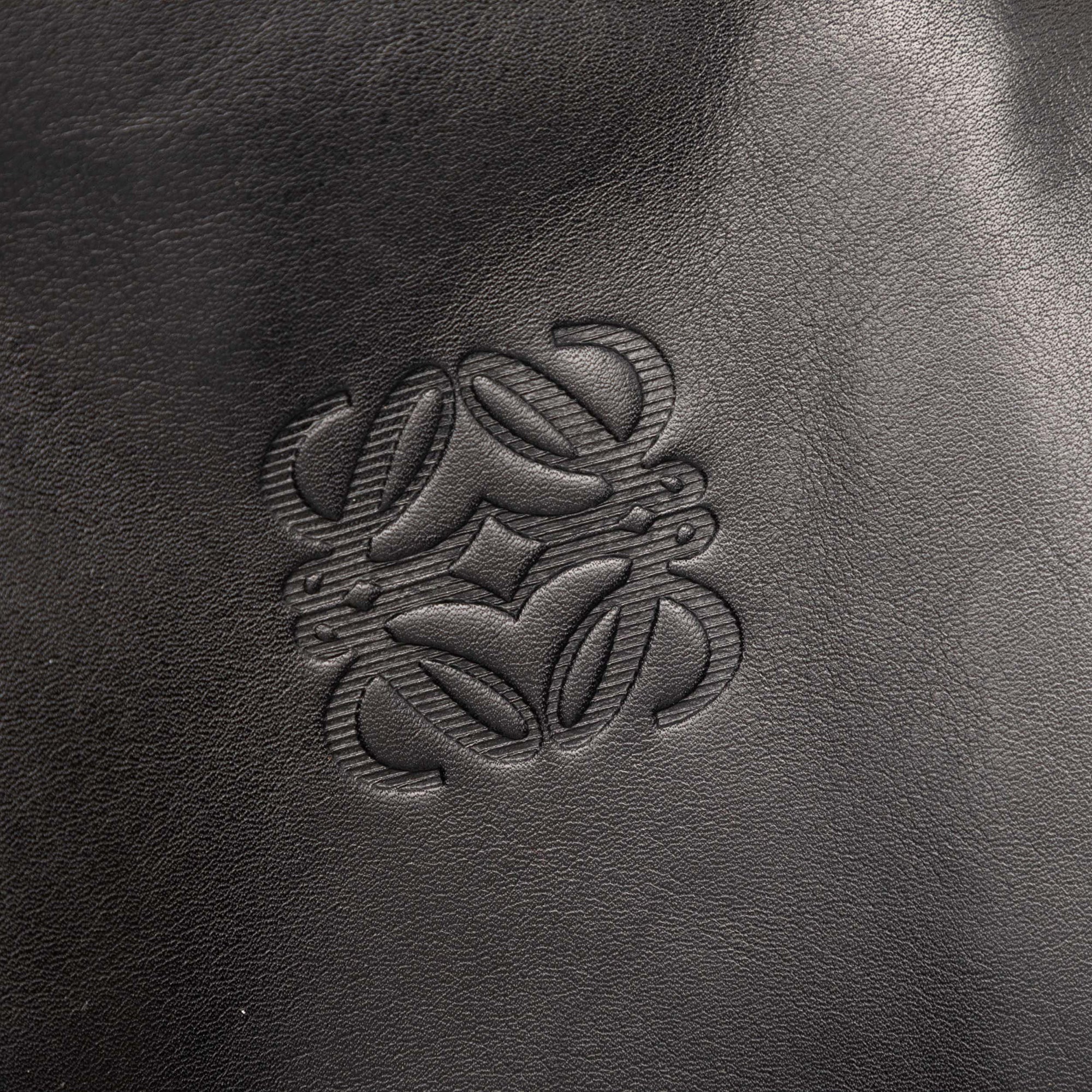 Leather Anagram Clutch - Image 5