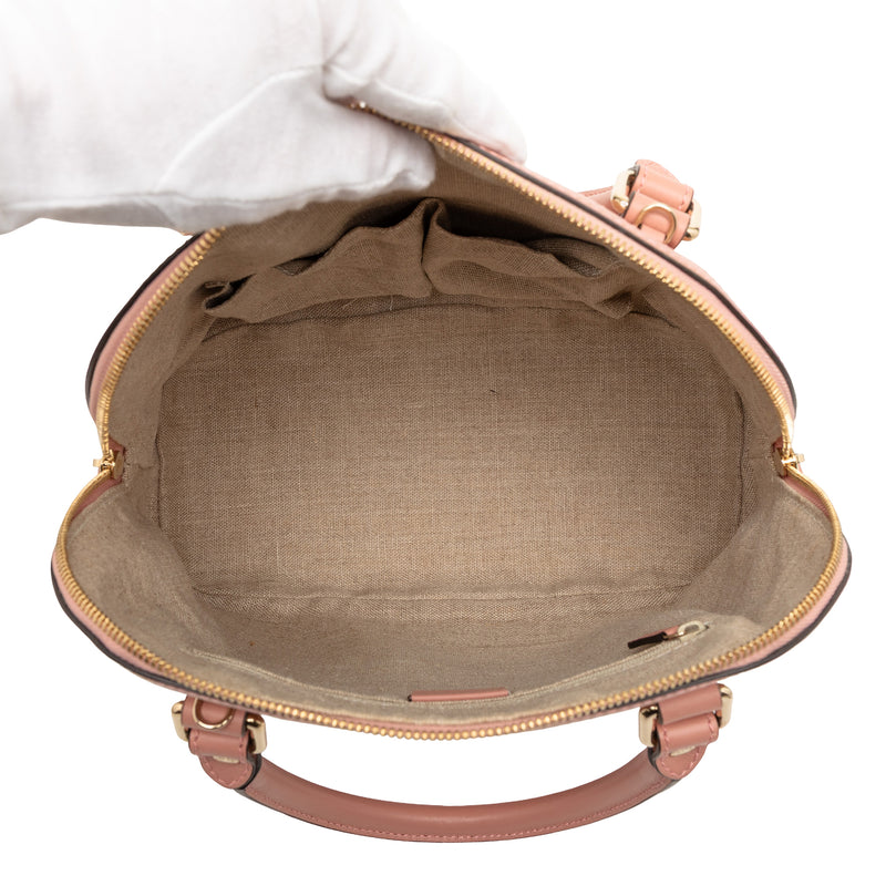 Medium Microguccissima Dome Satchel - Image 4
