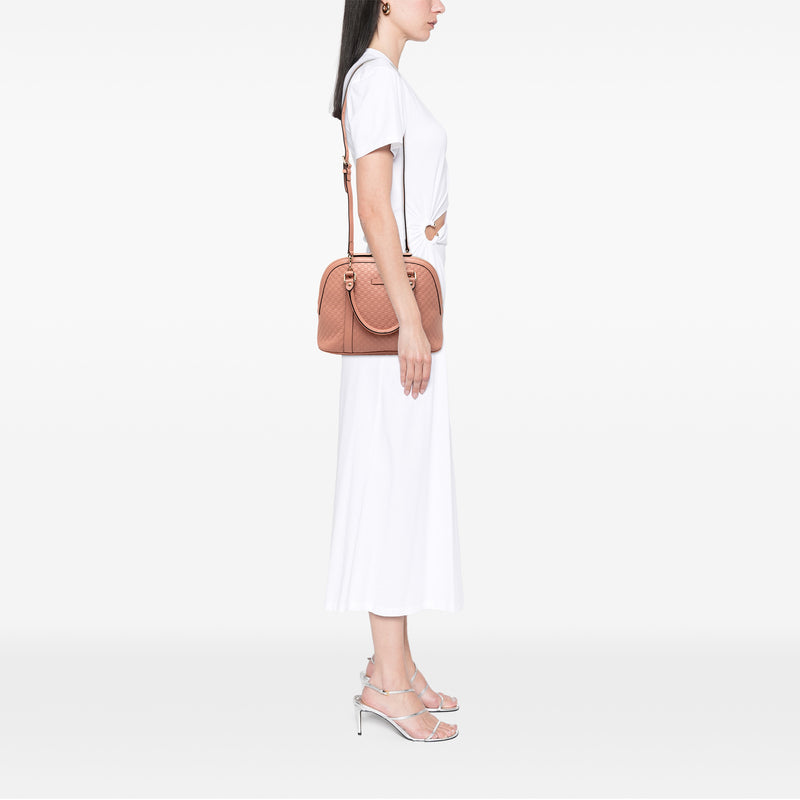 Medium Microguccissima Dome Satchel - Image 7