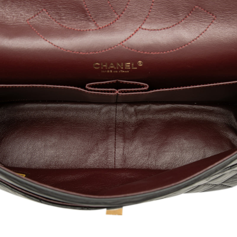 Quilted Aged Calfskin Reissue 2.55 Double Flap 227 - Image 4