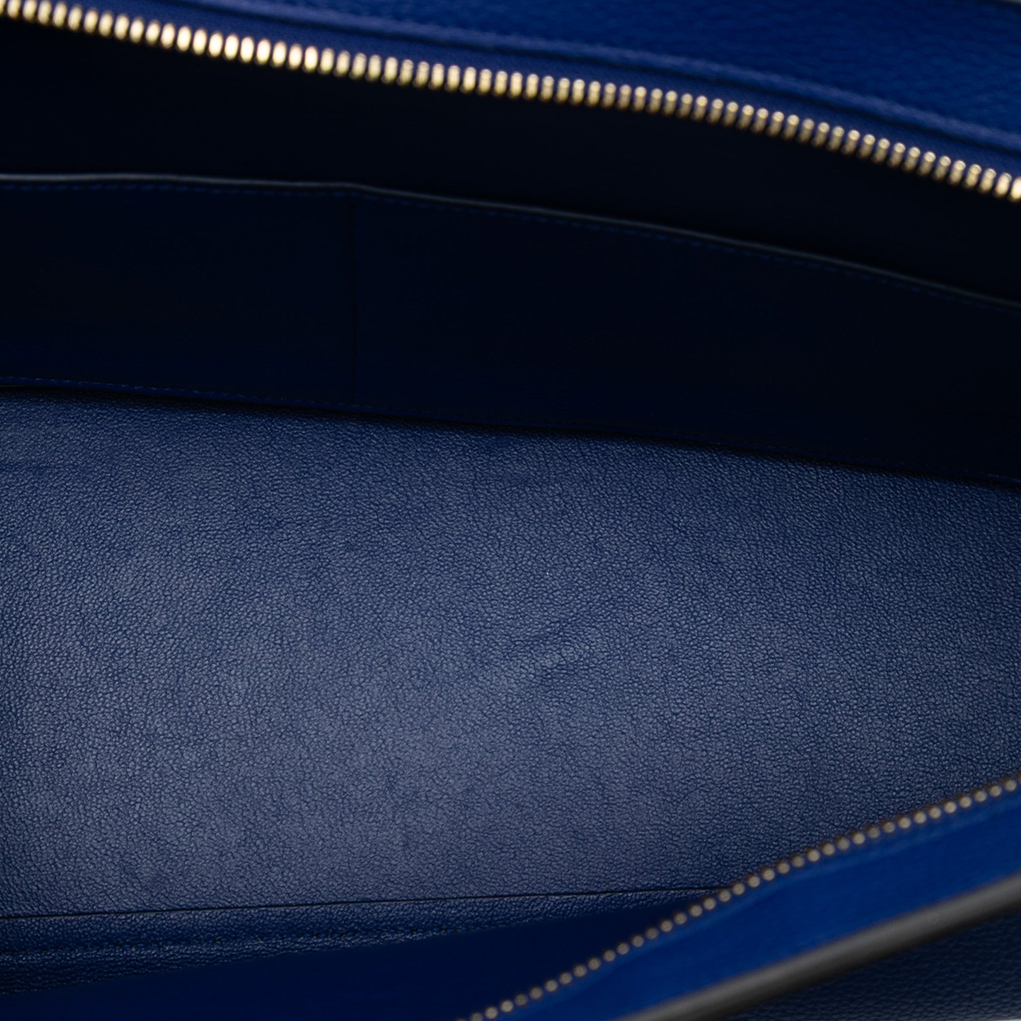 Small Leather Trapeze Satchel - Image 4