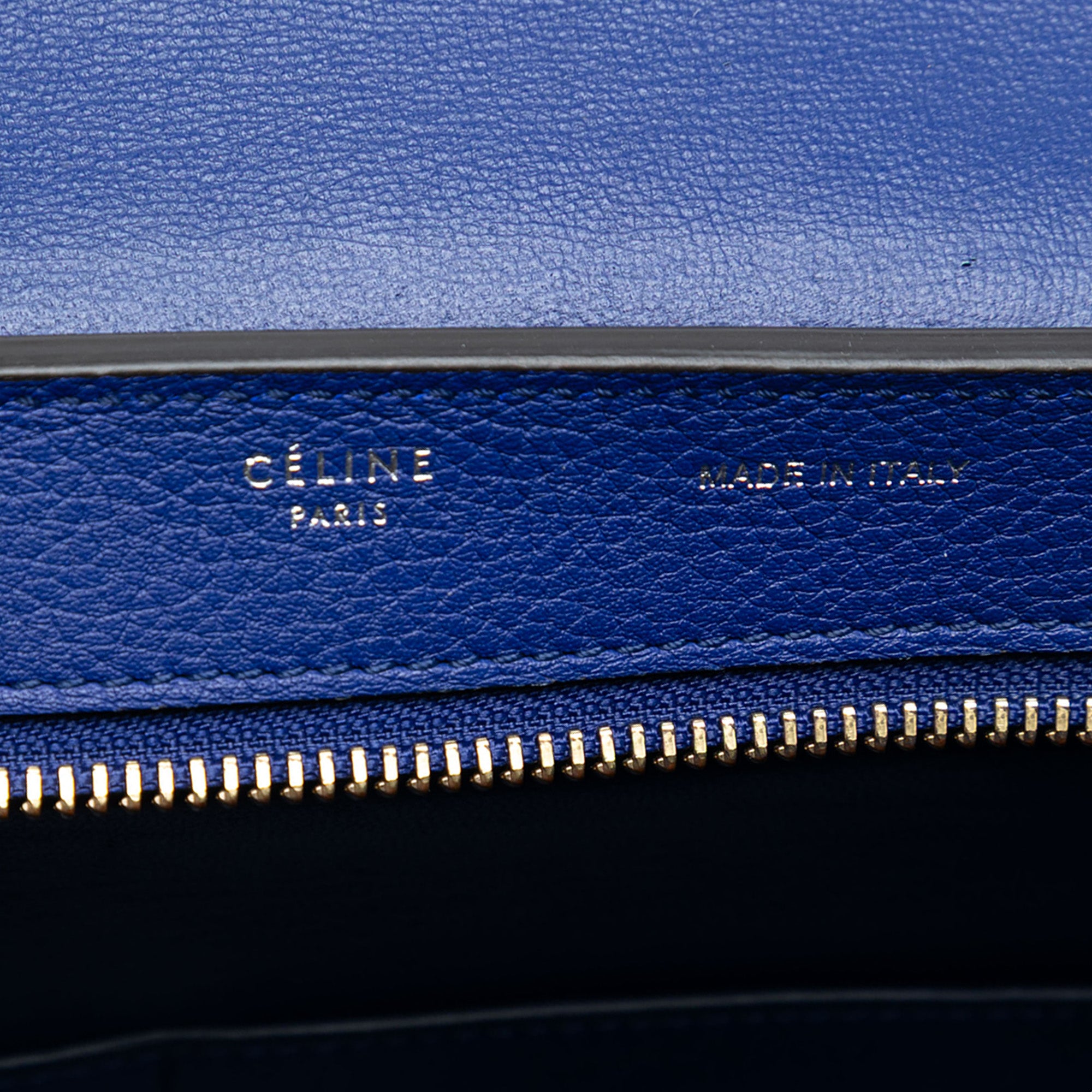 Small Leather Trapeze Satchel - Image 5