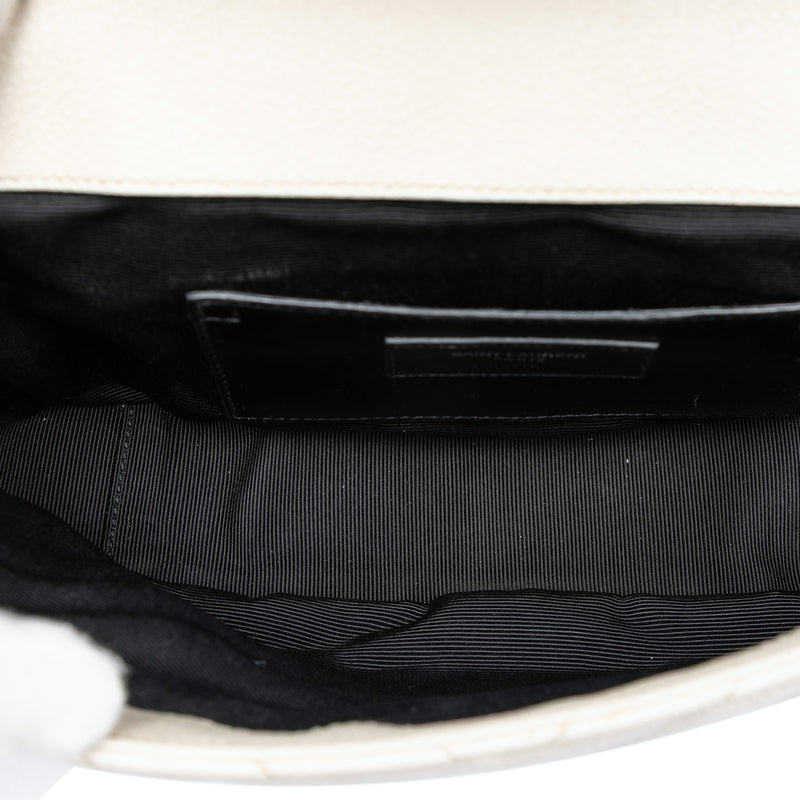Medium Chevron Calfskin Monogram Envelope Bag - Image 4