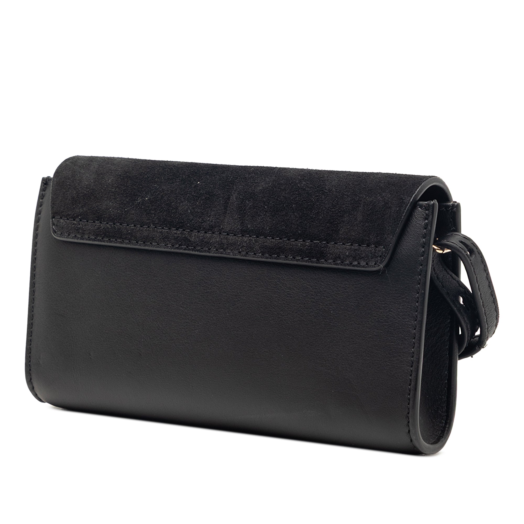 Mini Calfskin and Suede Faye Chain Crossbody - Image 2