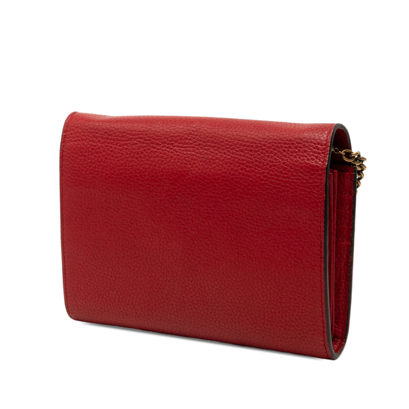 GG Marmont Calfskin Wallet on Chain - Image 2