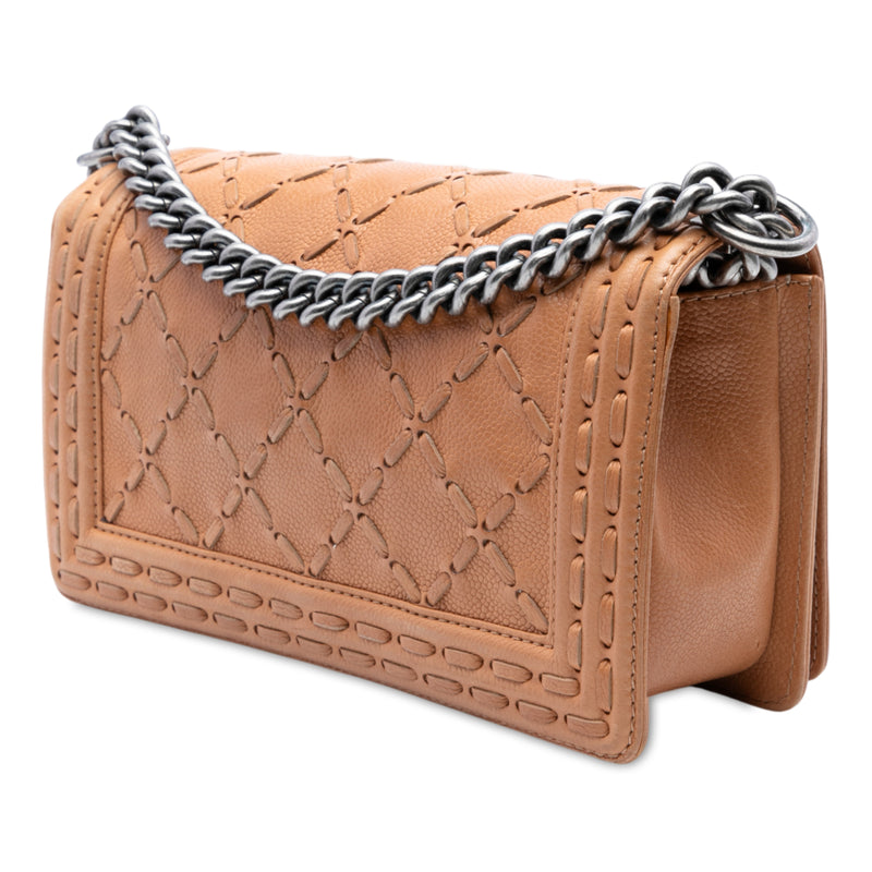 Medium Caviar Stitched Boy Flap - Image 2