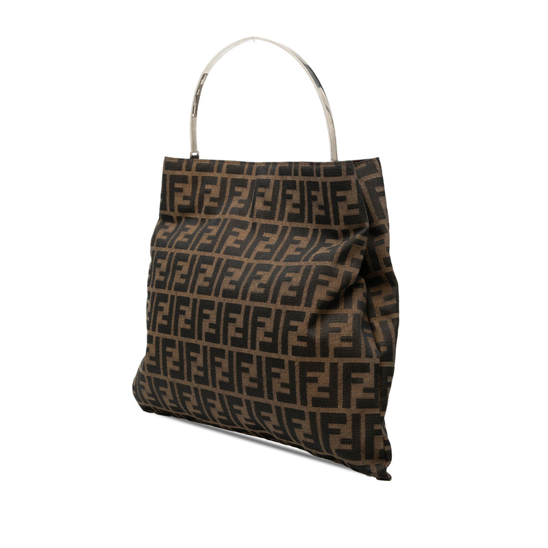Zucca Canvas Metal Handle Tote - Image 2