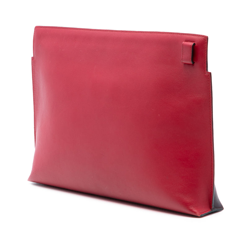 Bicolor Leather Anagram T Pouch - Image 2