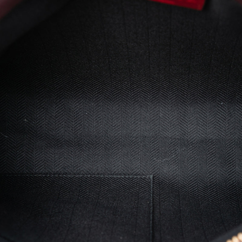 Bicolor Leather Anagram T Pouch - Image 4
